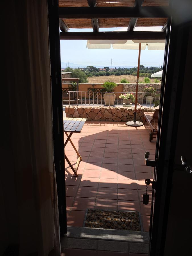 Antico Casale Del Poggio Hotell Capoterra Exteriör bild